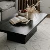 All We Need Coffee Table Square, Small, Noir - Sundays CompanyCOF - PD - 015 - 002